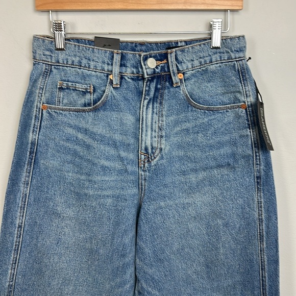 NWT BLANK NYC Denim Barrel Leg Jean in Back Up Dancer Sz 26 - Picture 7 of 14
